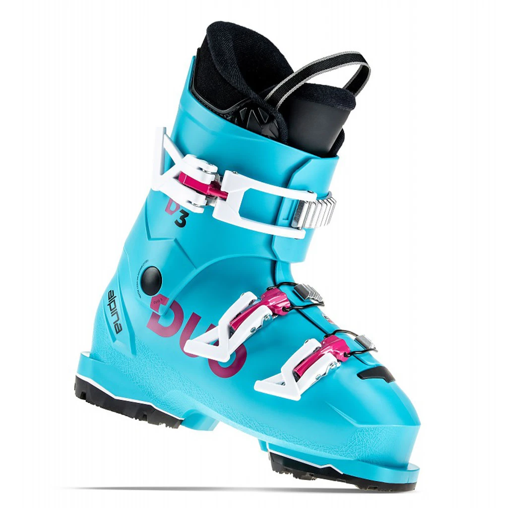 Alpina Kids' Duo 3 Girl Ski Boots 2023 3 Alpina Kids' Duo 3 Girl Ski Boots 2023