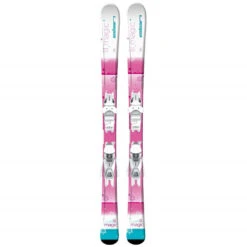 Elan Kids' Lil Magic QS Skis W/EL 4.5 GW Shift White Bindings 2022