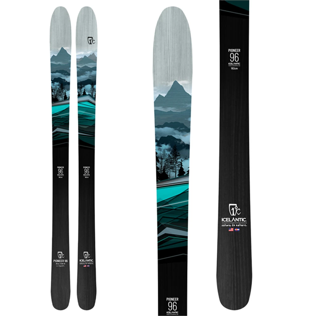 Icelantic Pioneer 96 Skis (Ski Only) 2023 3 Icelantic Pioneer 96 Skis (Ski Only) 2023