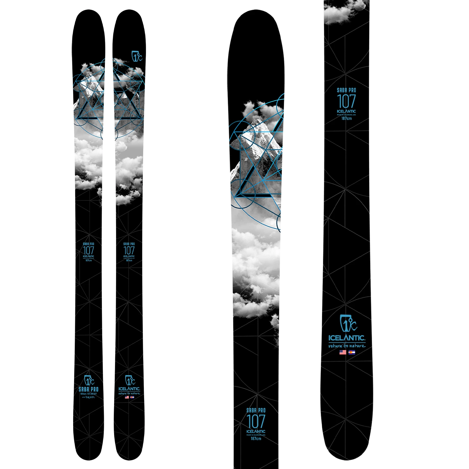 Icelantic Saba Pro Skis (Ski Only) 2022 3 Icelantic Saba Pro Skis (Ski Only) 2022