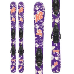 K2 Kids' Luv Bug Skis W/FDT 7.0 Bindings 2023