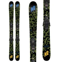 K2 Kids' Poacher Jr Skis W/FDT 4.5 Bindings 2023