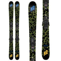 K2 Kids' Poacher Jr Skis W/FDT 7.0 Bindings 2023
