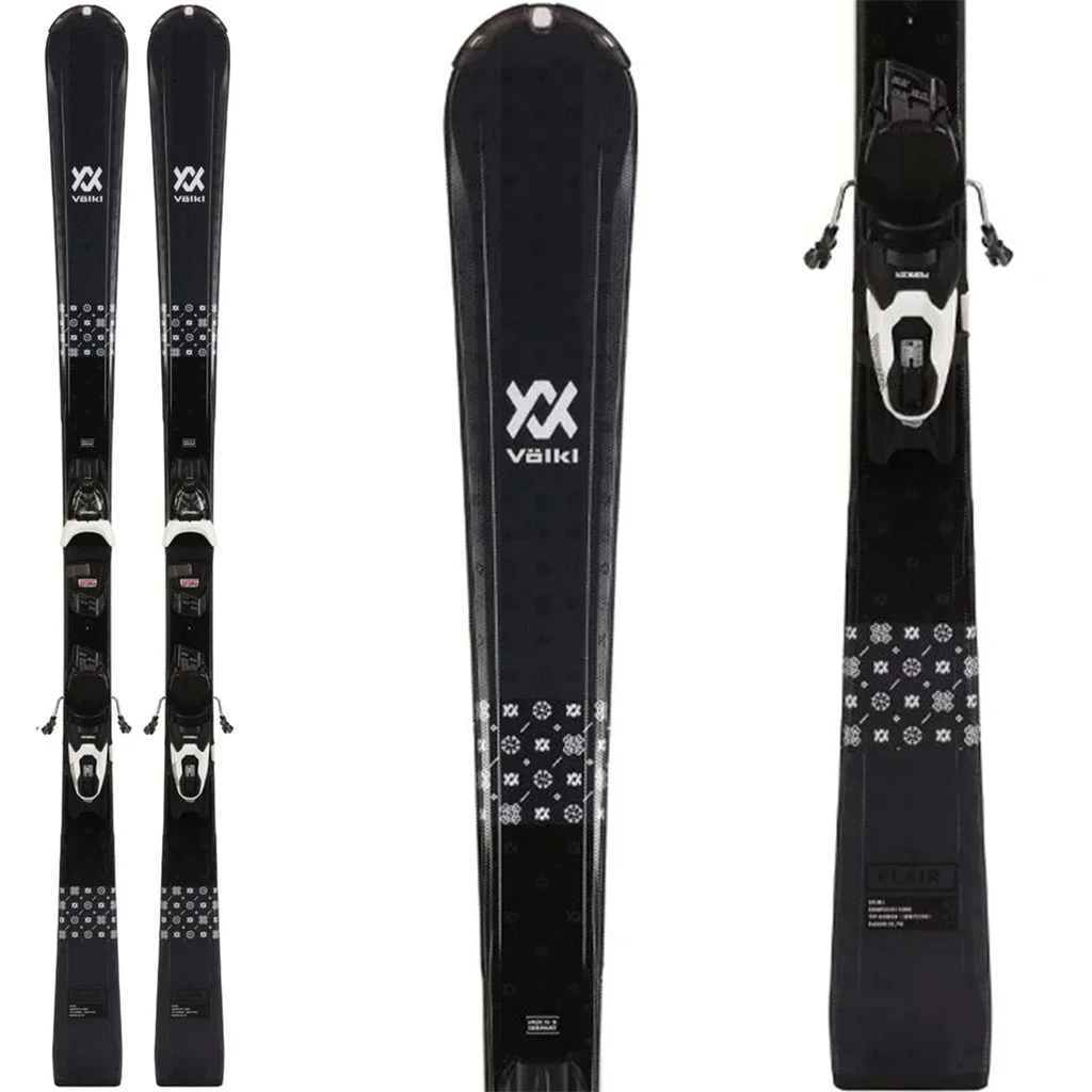 Volkl Women's Flair 7.2 USA Skis W/ VMotion 10 GW Lady Bindings 2023 3 Volkl Women's Flair 7.2 USA Skis W/ VMotion 10 GW Lady Bindings 2023